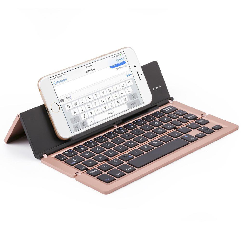 Folding ultra-thin Bluetooth keyboard