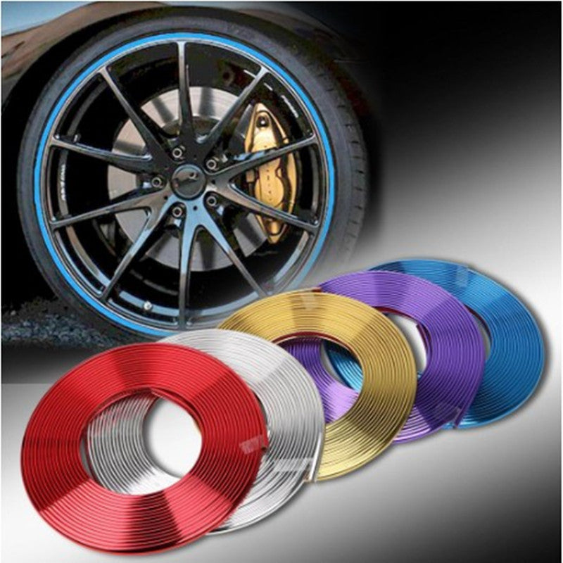 Automobile Electroplated Wheel Trim Strip Tire Rim