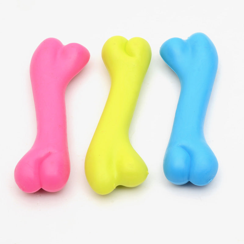 Pet Toys, Rubber Bite Resistant Toys, High Quality Dog Bone Type