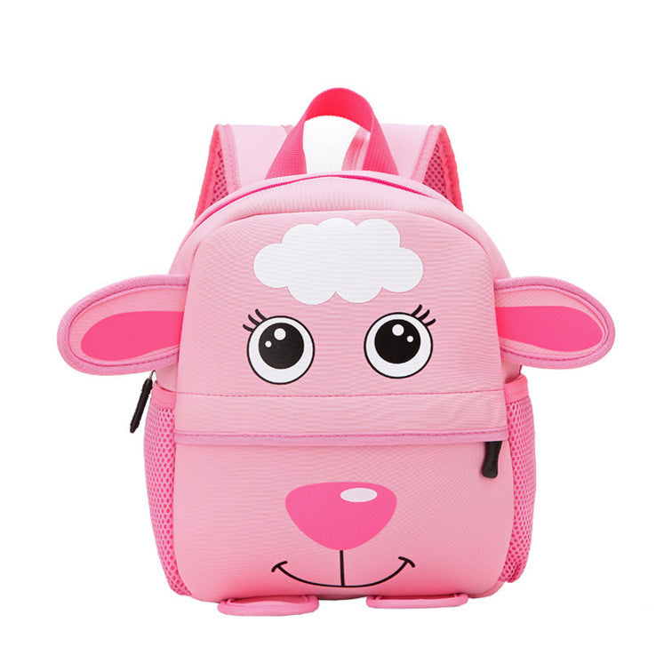 Kindergarten School Bag 3D Cartoon Diving Material Children's School Bag