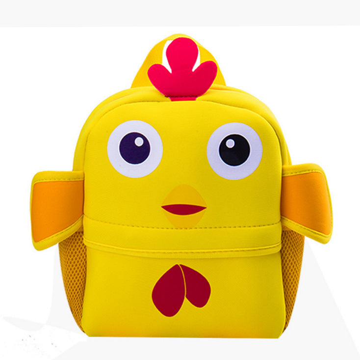 Kindergarten School Bag 3D Cartoon Diving Material Children's School Bag