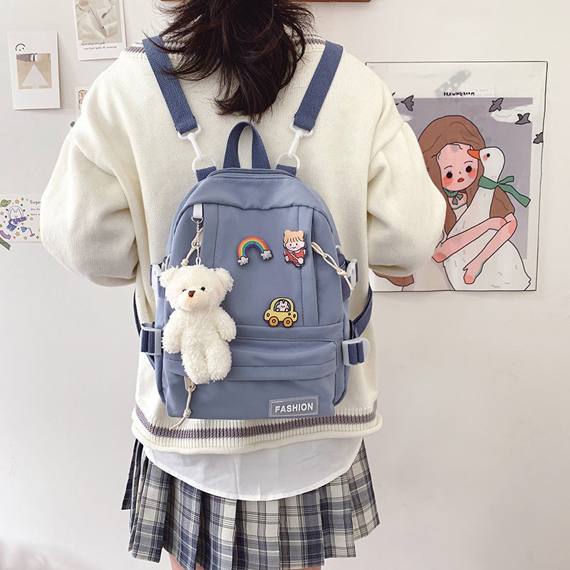 Harajuku Mori School Girl School Bag Nylon Backpack