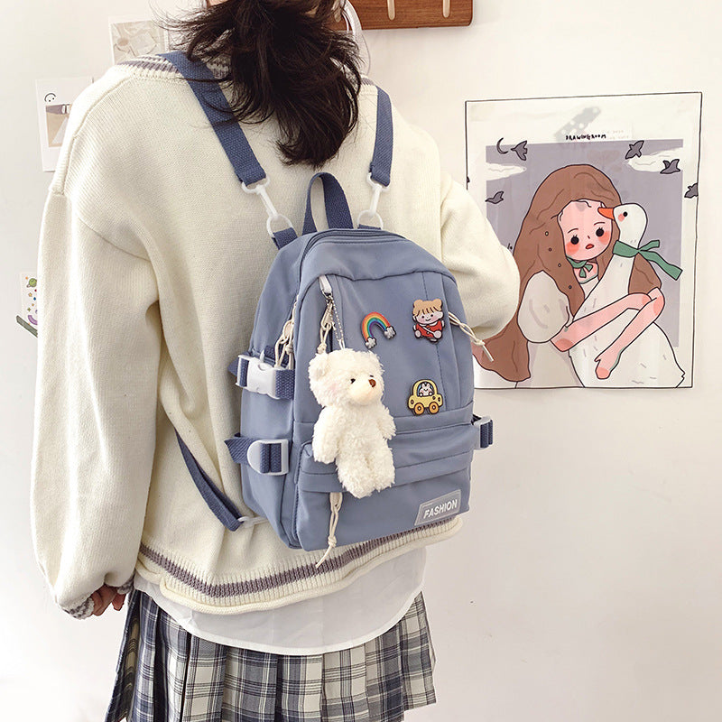 Harajuku Mori School Girl School Bag Nylon Backpack