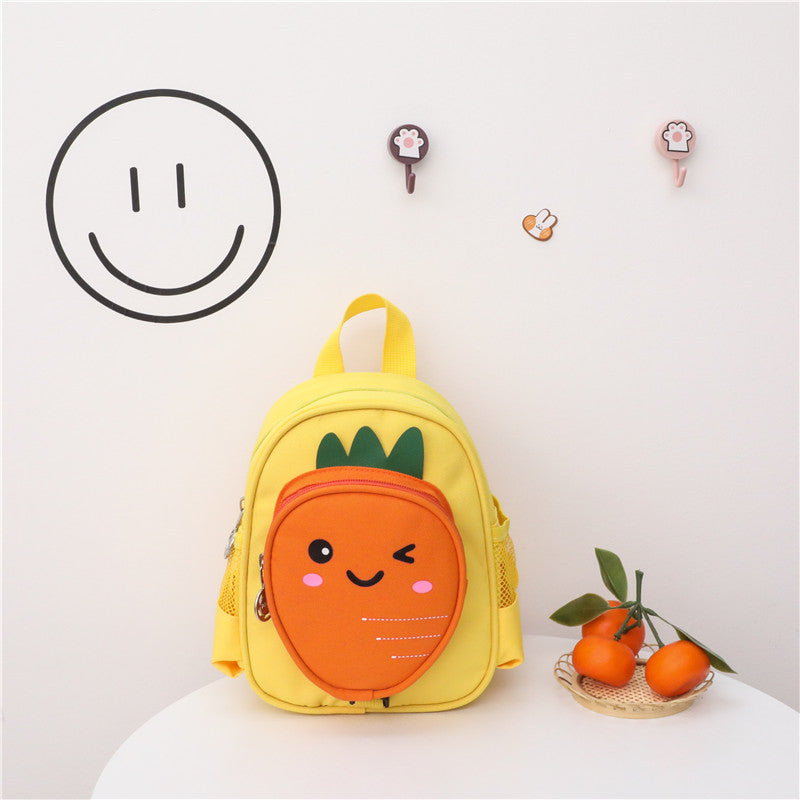 New Korean Children's Backpack Cartoon Dinosaur Boys And Girls Small School Bag Kindergarten Anti-Lost Backpack