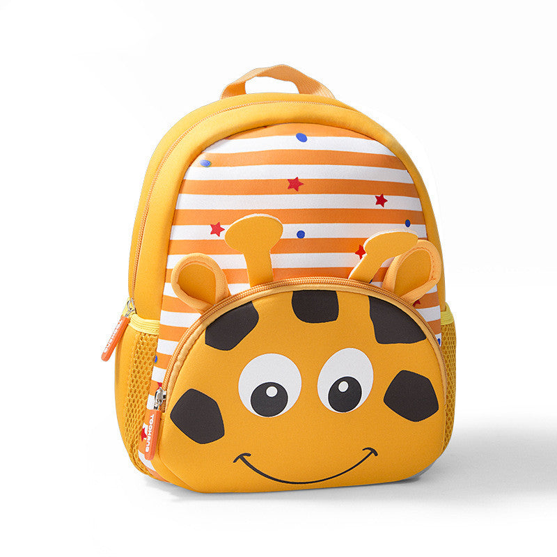 Zoo cartoon school bag