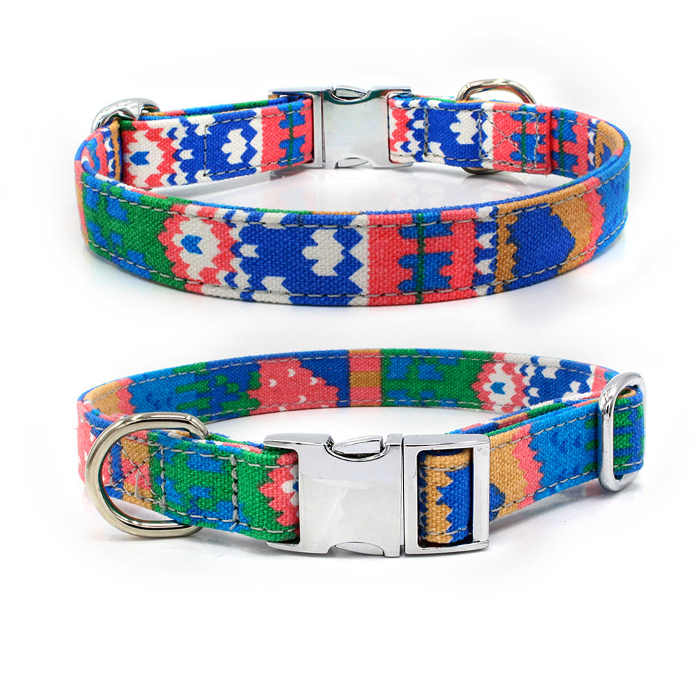 Canvas dog collar