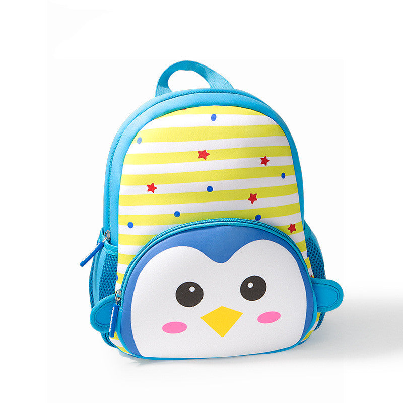 Zoo cartoon school bag