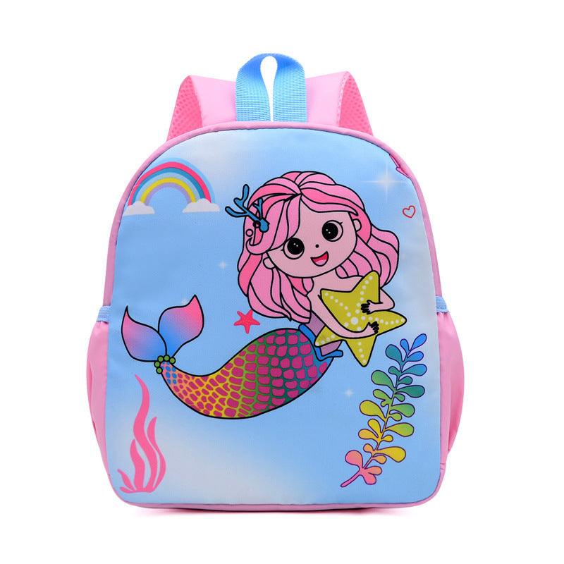 2022 Kindergarten Men's And Women's Burden Reduction Decompression Anti-lost Fashion All-match School Bag Cartoon Student Schoolbag Wholesale