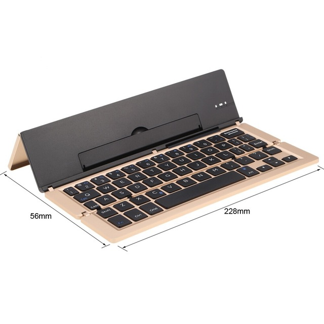 Folding ultra-thin Bluetooth keyboard