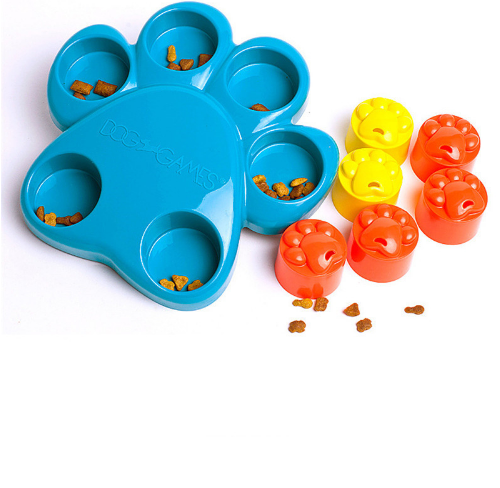 Dog educational toys molars bite-leakage training puzzle food tray