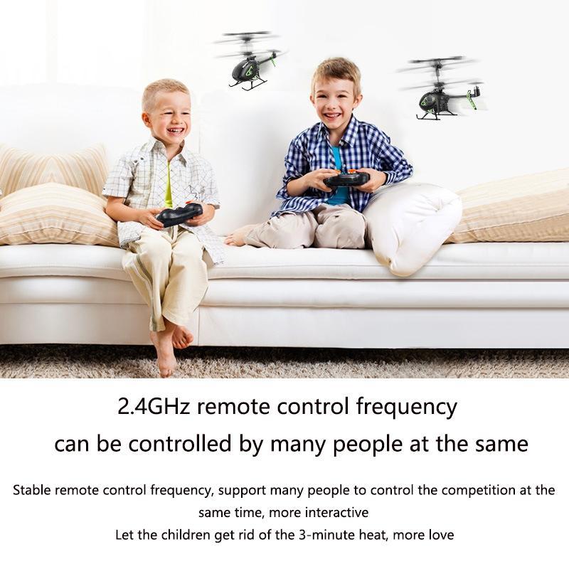 Remote Control Airplane Small Helicopter Aircraft Hand-eye Coordination Little Boy Children's Toy