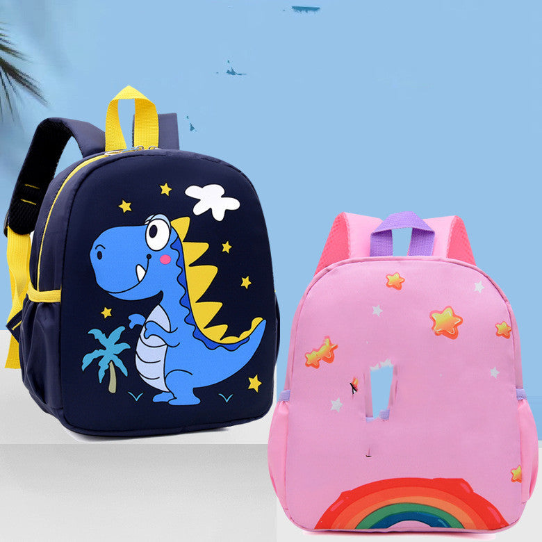 2022 Kindergarten Men's And Women's Burden Reduction Decompression Anti-lost Fashion All-match School Bag Cartoon Student Schoolbag Wholesale