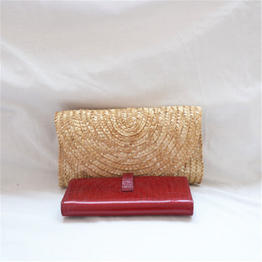 New Style Straw Woven Bag Hand-woven Clutch