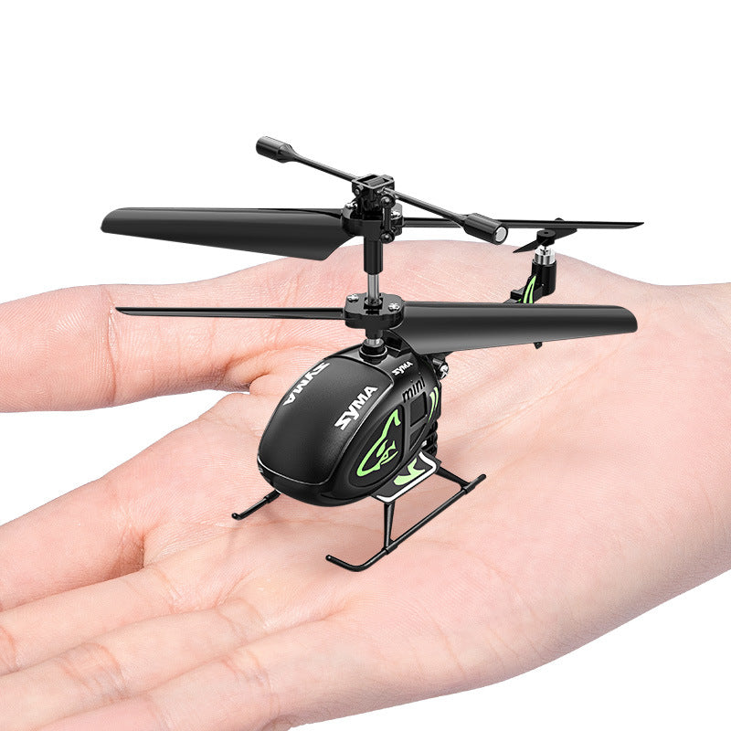 Remote Control Airplane Small Helicopter Aircraft Hand-eye Coordination Little Boy Children's Toy