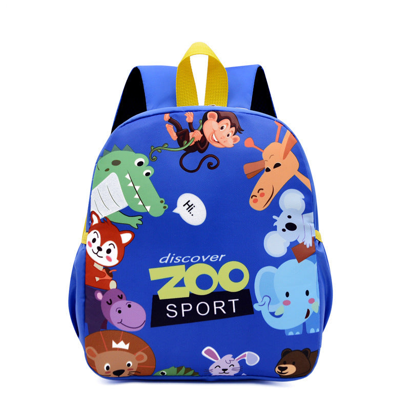 2022 Kindergarten Men's And Women's Burden Reduction Decompression Anti-lost Fashion All-match School Bag Cartoon Student Schoolbag Wholesale