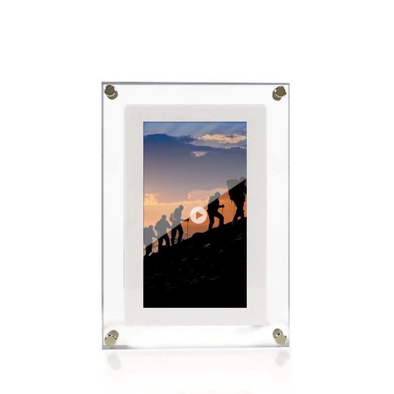 Acrylic Video Player Digital Photo Frame